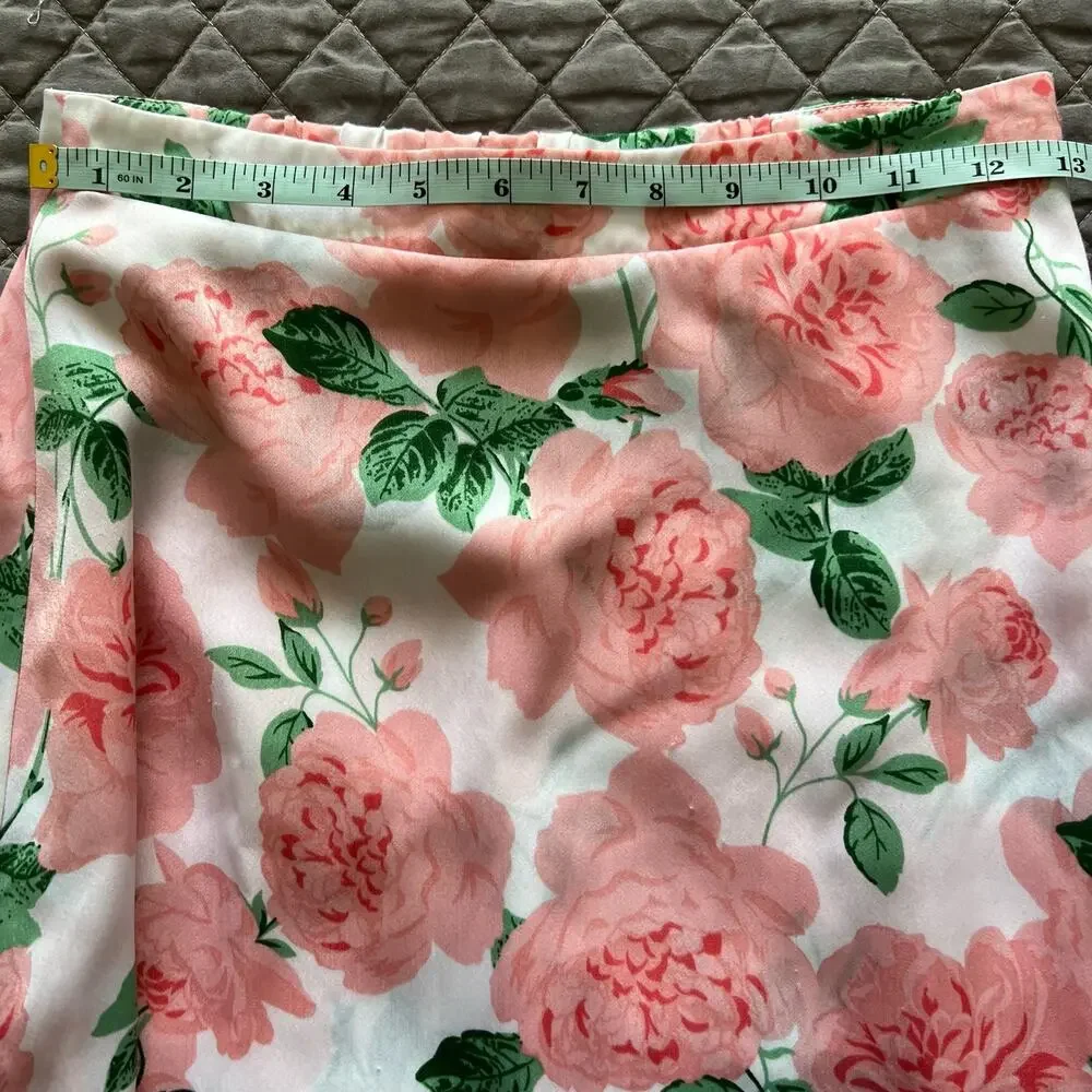Show Me Your Mumu Moonlight Rose Floral Midi Skirt Size S - Picture 8 of 9